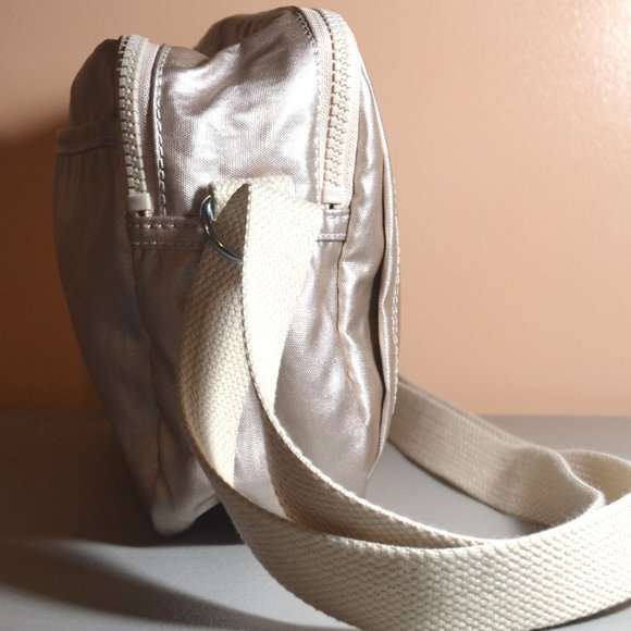 Kipling Benci Like New Metallic Gold Crossbody Bag - Picture 4 of 16